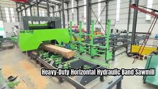 Wytrzymały poziomy hydrauliczny trak taśmowy