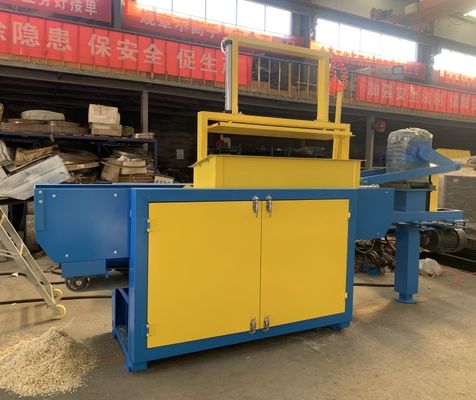 Spiral Shaft Wood Shavings Making Machine Wood Pulverizer Sawdust Machine