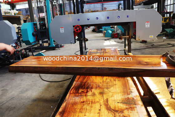 Log Diesel/Petrol Engine Sawmill Wood Machine Portable Band Sawmill With Trailer Saw Mill Machine