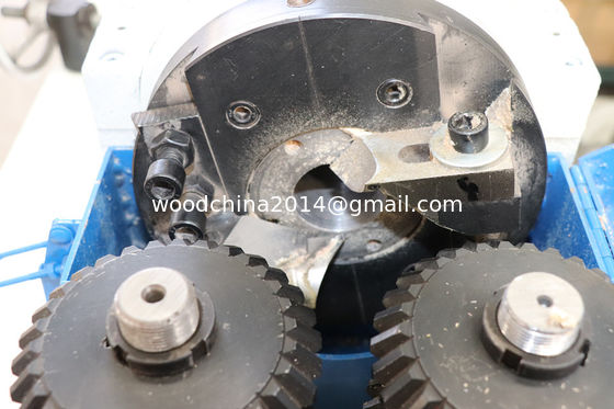 7.5Kw 120mm Wood Round Rod Making Machine Mop Stick Making Machine