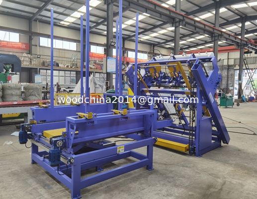 automatic stringer pallet assemble machine euro sawdust blocks pallet nailing machine EURO wood pallet nailing machine