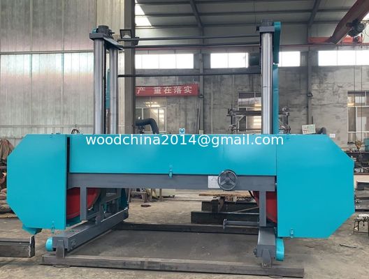 Dia 2500mm CNC Horizontal Automatic Wood Bandsaw Machine Band Saw Do Afrykańskiego cięcia drewna