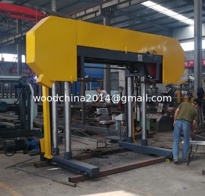 wysokiej jakości Log Wood Processing Sawmill Machine Horizontal Portable bandsaw saw saw mill Woodworking band Sawmill