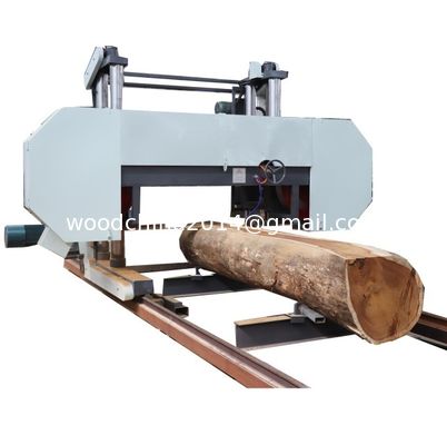 wysokiej jakości Log Wood Processing Sawmill Machine Horizontal Portable bandsaw saw saw mill Woodworking band Sawmill