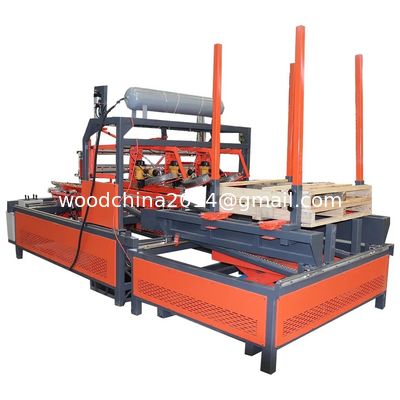 Półautomatyczna maszyna do gwoździowania palet drewnianych Maszyna do denailingu palet 800-1300 mm
