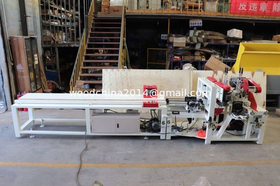 7.5KW Automatyczna maszyna do tworzenia drewnianych palet dla 40-120 mm grubości 40-100 mm szerokości