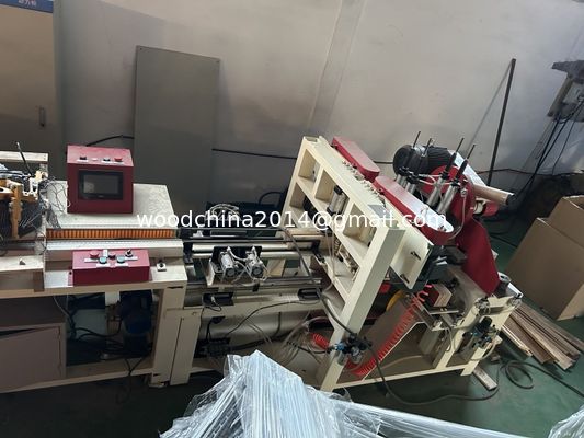 Large Automatic CNC Foot Pier Nailing Machine Wooden Pallet Foot Pier Cut-Off Nailing Machine