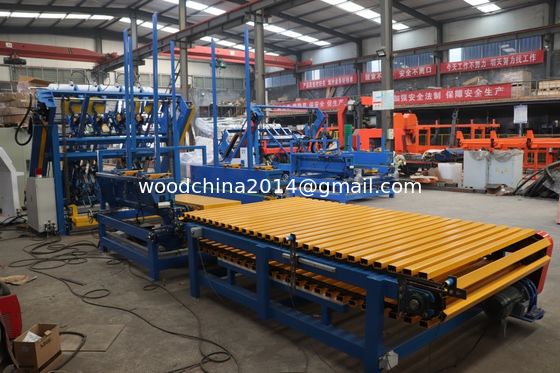 Ciepła sprzedaż Automatyczna Europa Stringer Pallet Nailing Machine Automatic Wood Pallet Making Machine Cena w sprzedaży