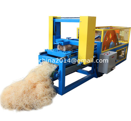 Maszyna do produkcji liny Wool Wooden Firelighter Wooden Wool Shaving Machine