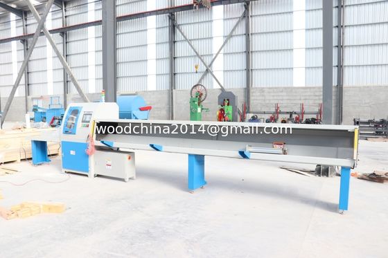Automatyczna wysokiej prędkości drzewa CNC Cut Off Saw Machine dla palet drzewnych