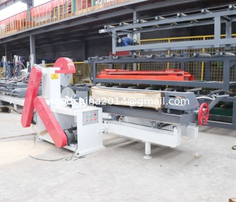 Heavy Duty Circular Twin Blades tartak Tartak z automatycznym podawaniem
