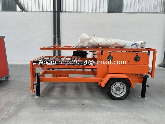 Drzewa Log Rip Board Mill Edger Drzewnictwo cięcia Mechaniczny tartak drzewny Multi Blade Saw Machine