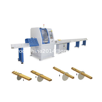 Automatyczna wysokiej prędkości drzewa CNC Cut Off Saw Machine dla palet drzewnych