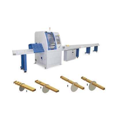 Automatyczna wysokiej prędkości drzewa CNC Cut Off Saw Machine dla palet drzewnych