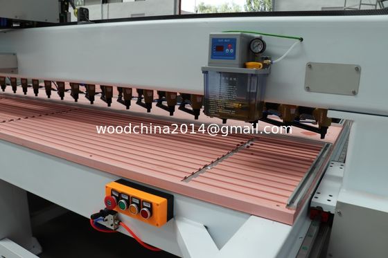MDF Panel ściany Sufit dźwięk odporny na zamówienie 2400-3000mm Akustyczny Panel Nailing Machine na sprzedaż
