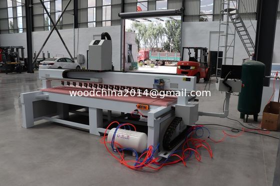 MDF Panel ściany Sufit dźwięk odporny na zamówienie 2400-3000mm Akustyczny Panel Nailing Machine na sprzedaż