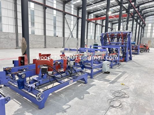 Europejska maszyna montażu palet Przemysłowa automatyczna maszyna do szycia palet drewnianych do produkcji palet drewnianych
