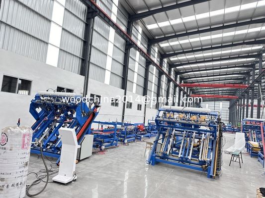 Maszyna do robienia palet drewnianych Stringer Palet Nailer Maszyna do szycia palet drewnianych W pełni automatyczne