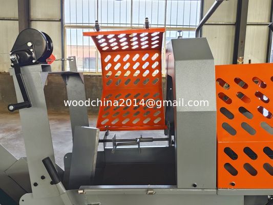 Rolnicze drwalarstwo Log Splitter z silnikiem benzynowym 15HP i silnikiem piły 4800rpm