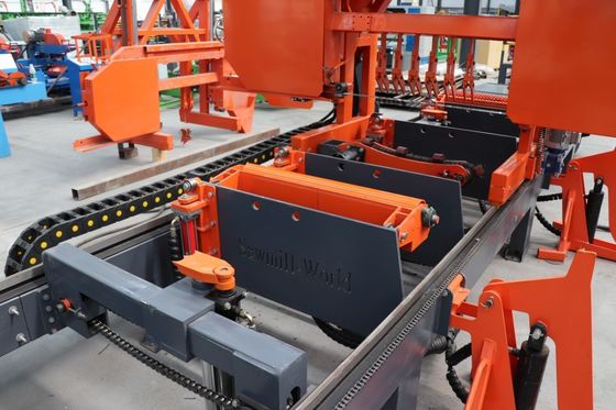 Całkowicie automatyczna piła hydrauliczna do drewna 1000 mm