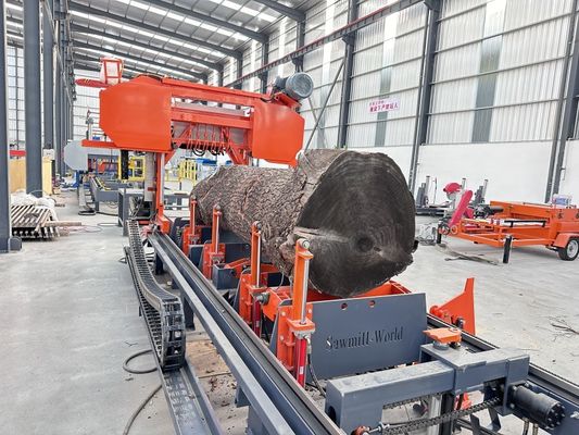 Całkowicie automatyczna piła hydrauliczna do drewna 1000 mm