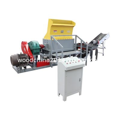 Wysokiej wydajności Palet Shredder Palet Crusher Machine Maszyna do cięcia palet drzewnych