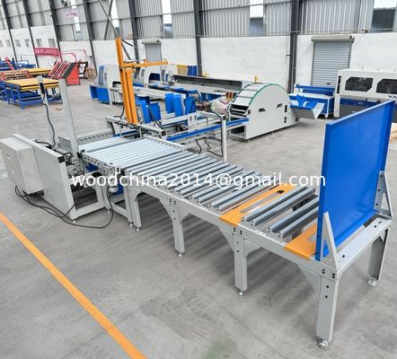 Całkowicie automatyczna maszyna do układania drewna do układania drewna