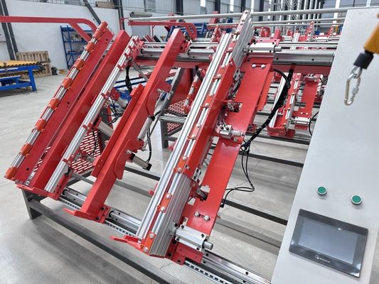 Maszyna do robienia palet Palety Pneumatico PT-1700 Uniwersalny Pneumatyczny Stolik Nagłówkowy